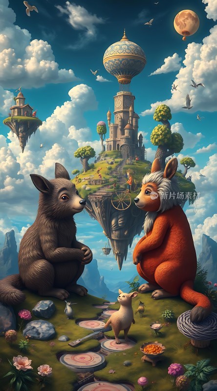 奇幻森林奇遇记狐狸与狼的冒险之旅