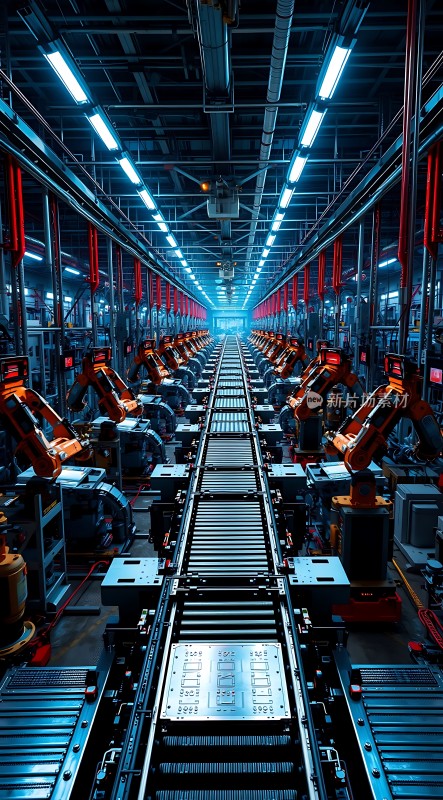 工业机器人生产线