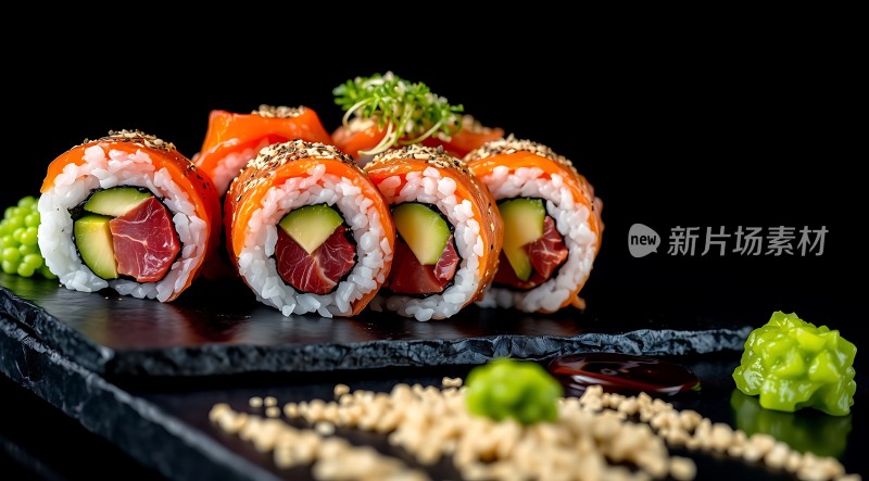 新片场素材 精致寿司大集合