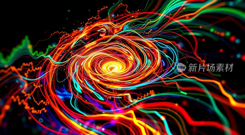 彩色漩涡