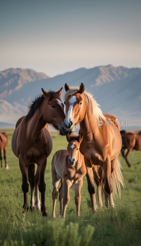哈密草原温馨时刻