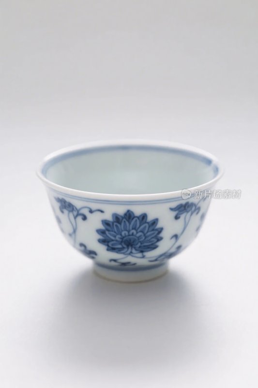 青花瓷碗艺术展示