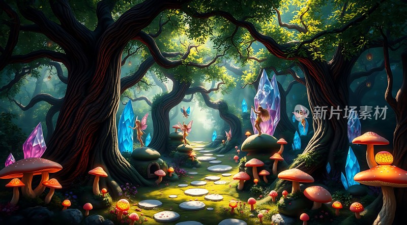 精灵森林秘境探险之旅