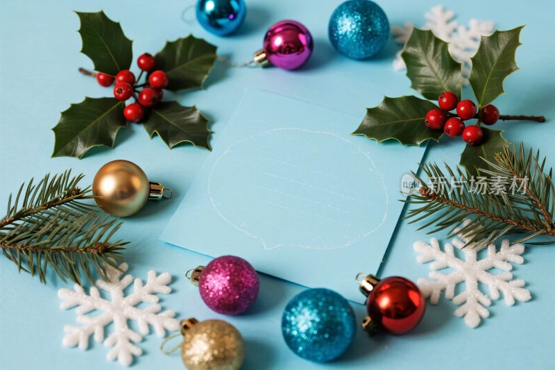 圣诞装饰布置图