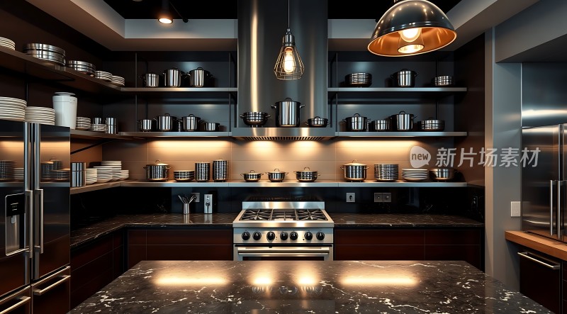 现代厨房设计高端大气上档次