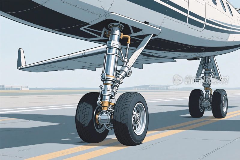 飞机起落架展示图