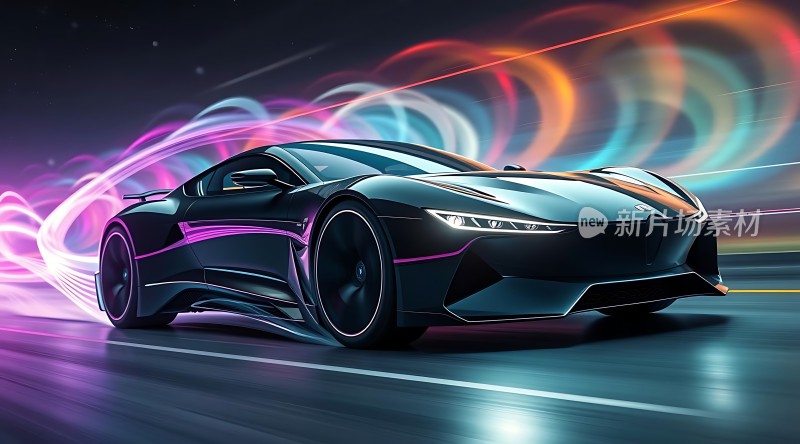 未来科技座驾速度与激情的完美结合！