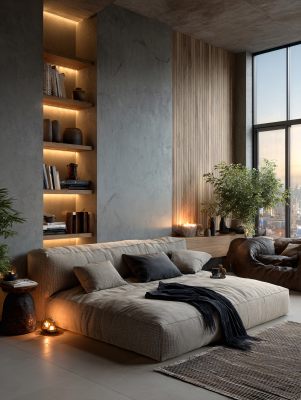 现代简约风室内客厅场景 现代简约风室内客厅场景