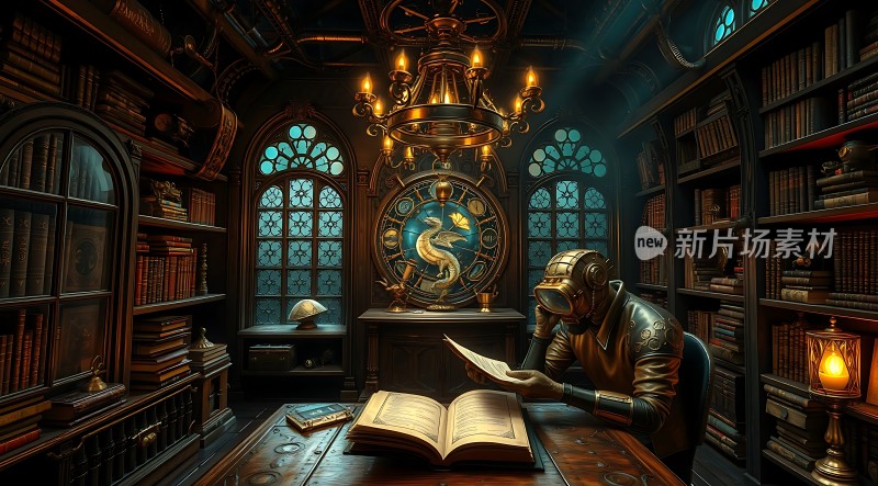 神秘书房里的学者