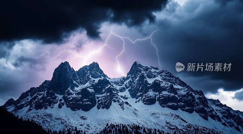 雪峰闪电