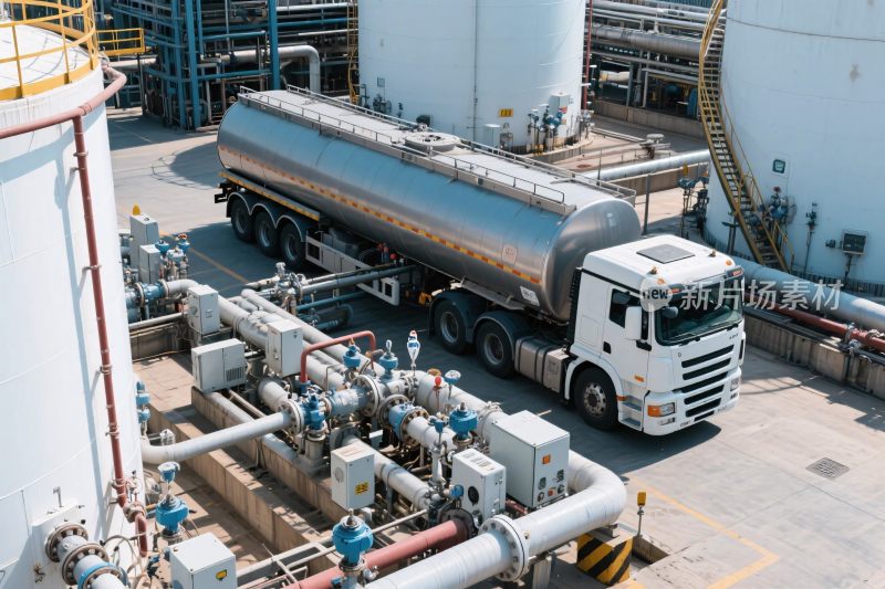工业场景油罐车运输