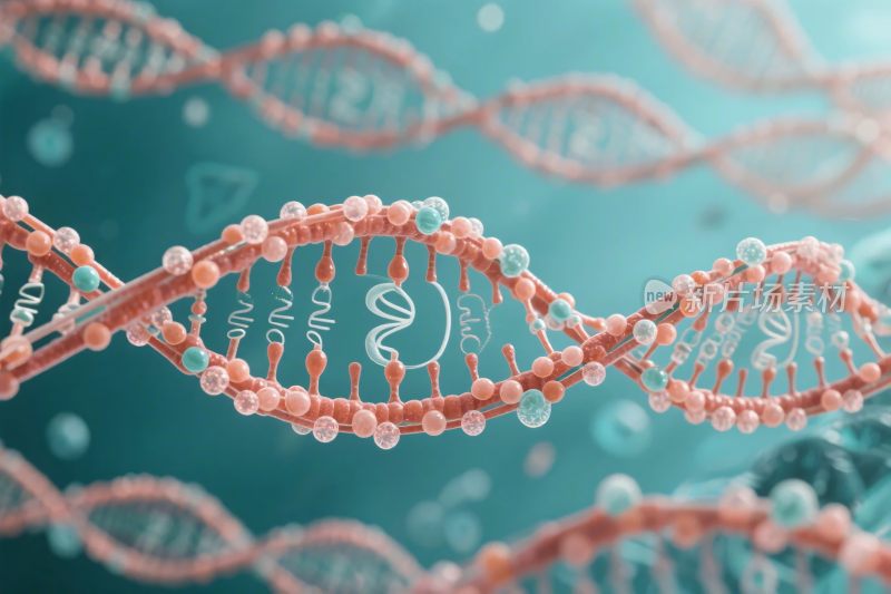 双螺旋结构示意图