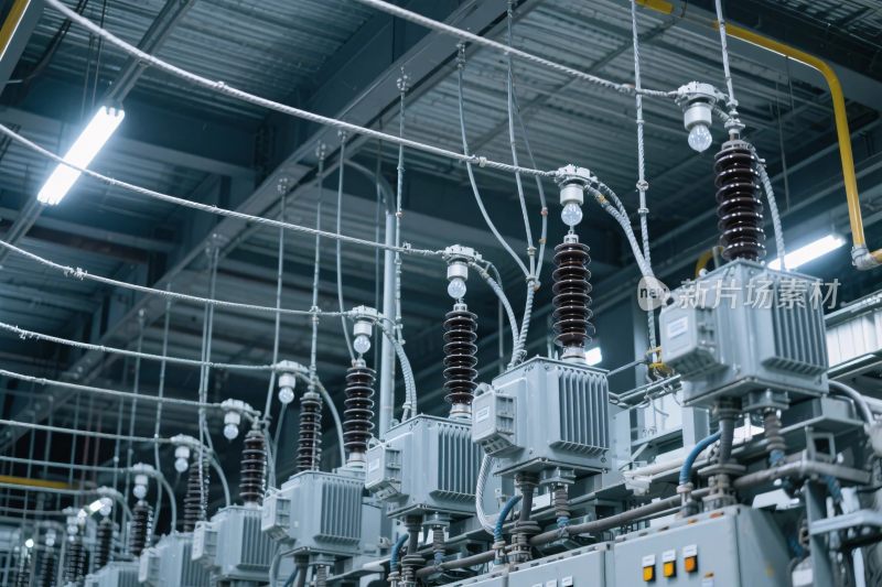 工业电力设备车间场景