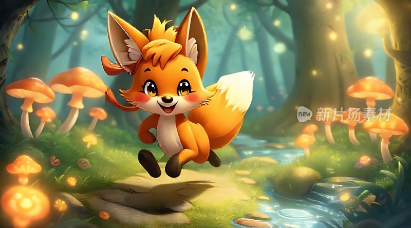 森林小狐狸冒险记