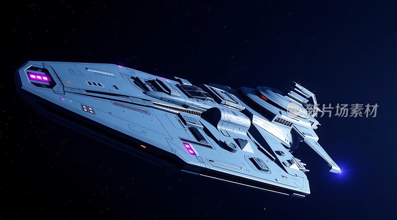 星际飞船探索未知宇宙