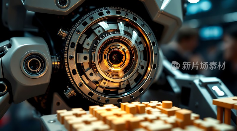 科技感十足的未来机械装置