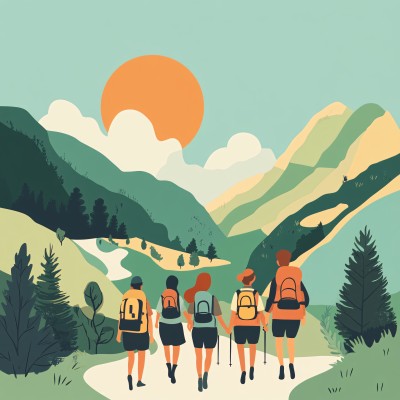 户外徒步素材 户外徒步素材