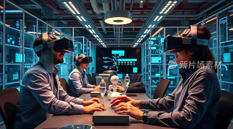 虚拟现实会议未来科技交流新方式