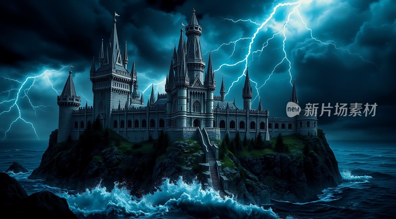 风暴之巅的神秘城堡