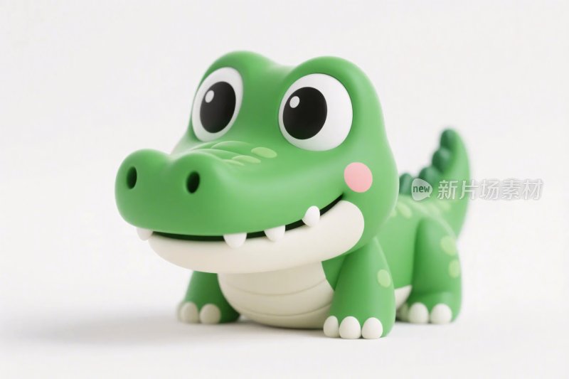 可爱卡通小鳄鱼玩具