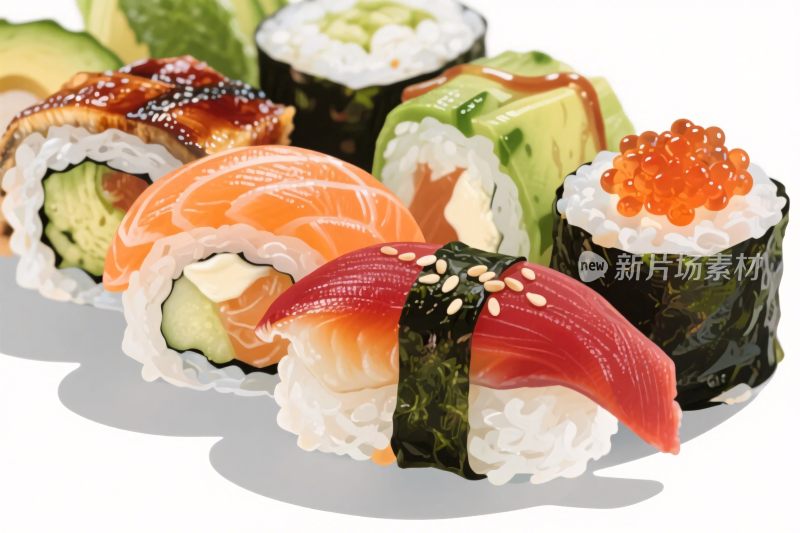 精美寿司集合