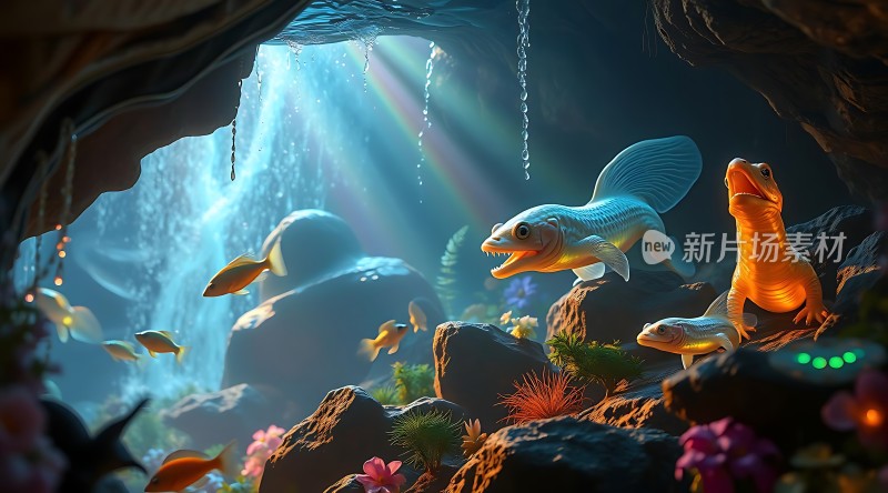 神秘水洞奇遇记