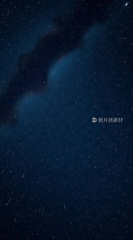 夜空繁星闪烁宇宙神秘莫测