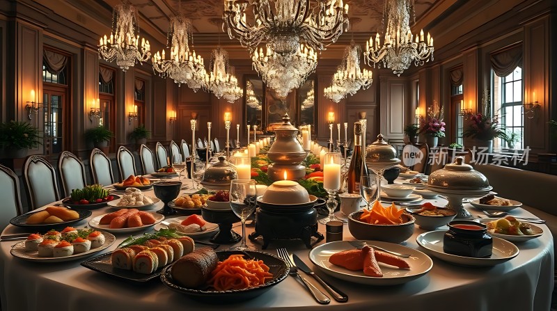 豪华宴会厅盛宴