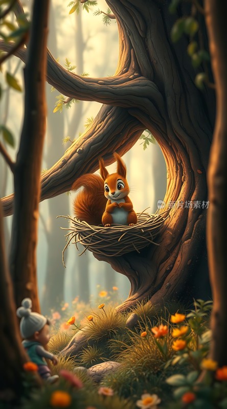 森林里的友谊时光