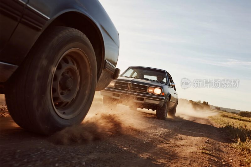 汽车越野行驶场景