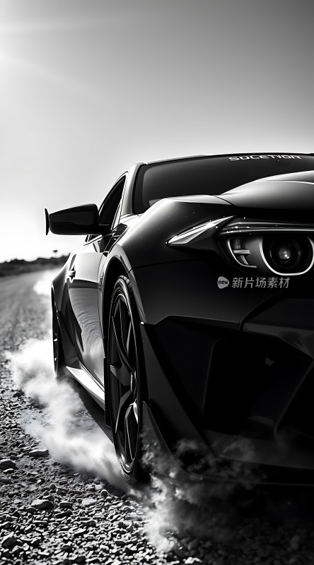 疾驰黑车风驰电掣