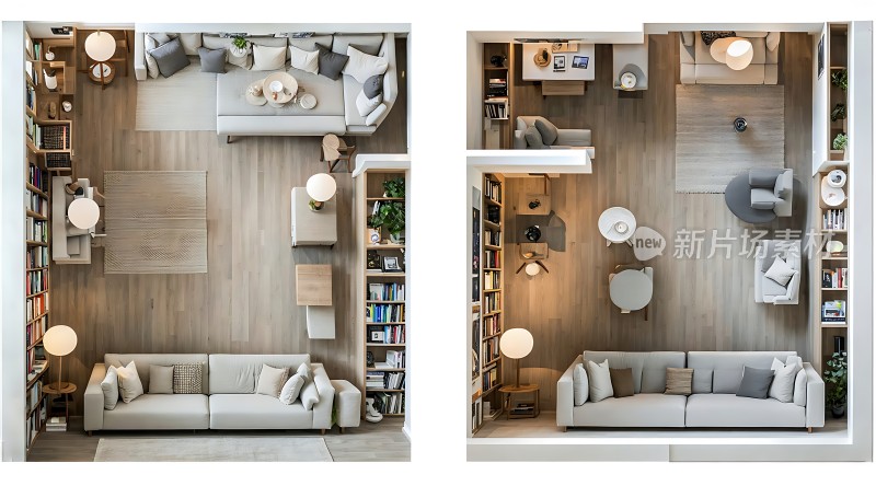 现代简约客厅设计温馨舒适生活空间