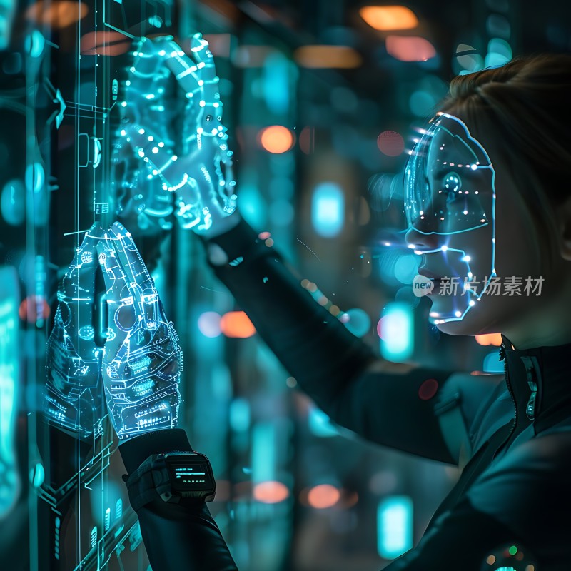 未来科技交互体验