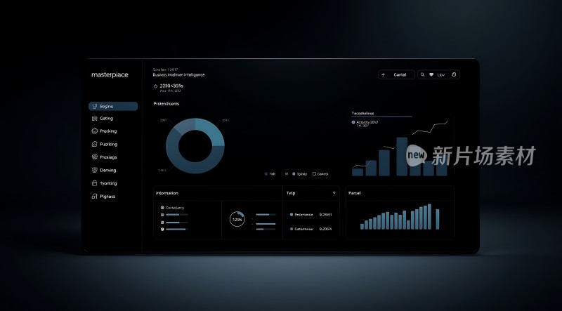 新片场素材智能数据分析平台界面展示