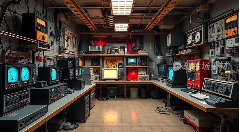 电子实验室科技与精密设备的交汇之地