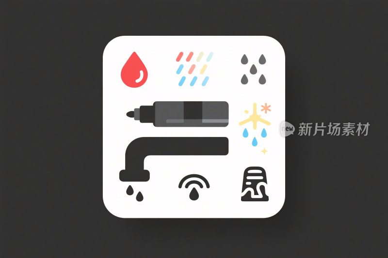 多功能元素图标插画