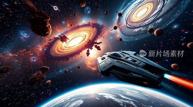 星际航行探索未知宇宙