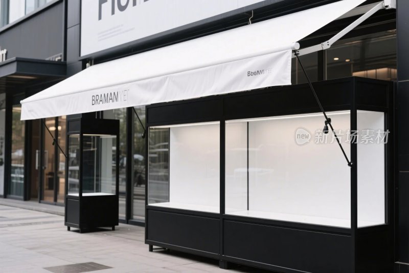 商店遮阳篷外观