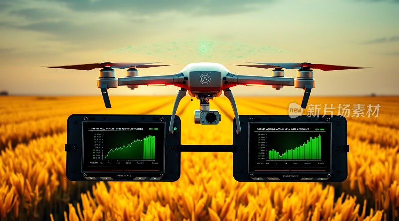 无人机监测农田作物生长状况
