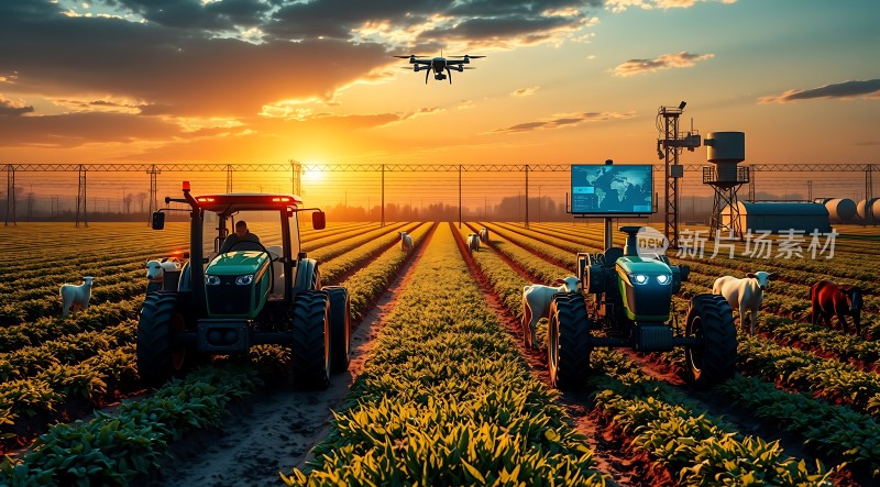 智慧农业新时代科技助力绿色生态 farming