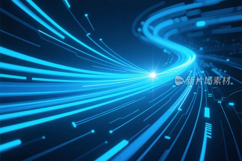 科技感光轨场景