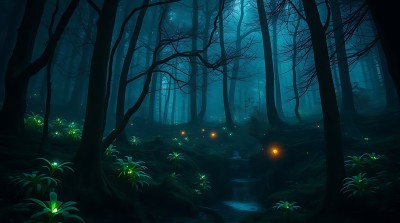 神秘森林之夜 神秘森林之夜