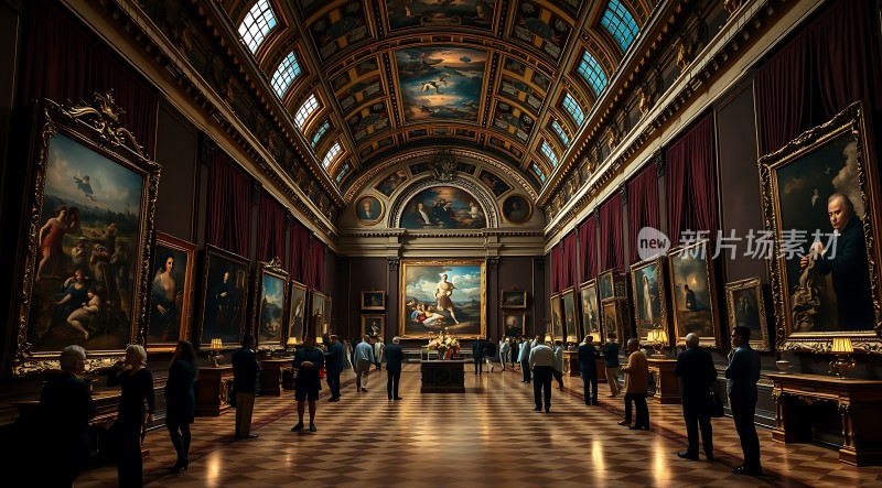 艺术殿堂经典画作尽收眼底