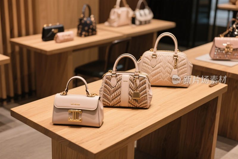 奢侈品包袋陈列场景