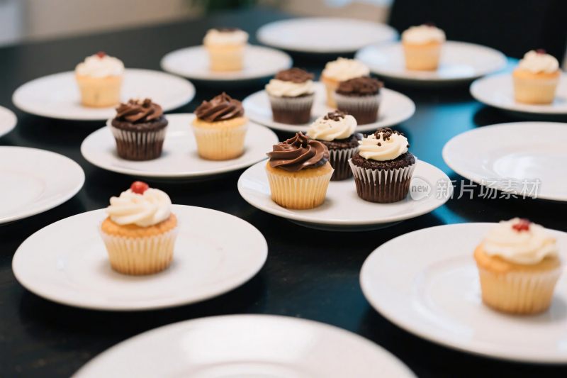 蛋糕甜点陈列图