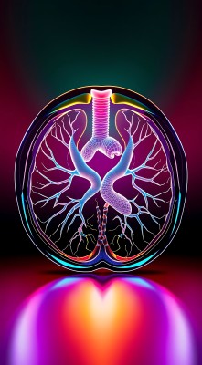 呼吸系统解剖图