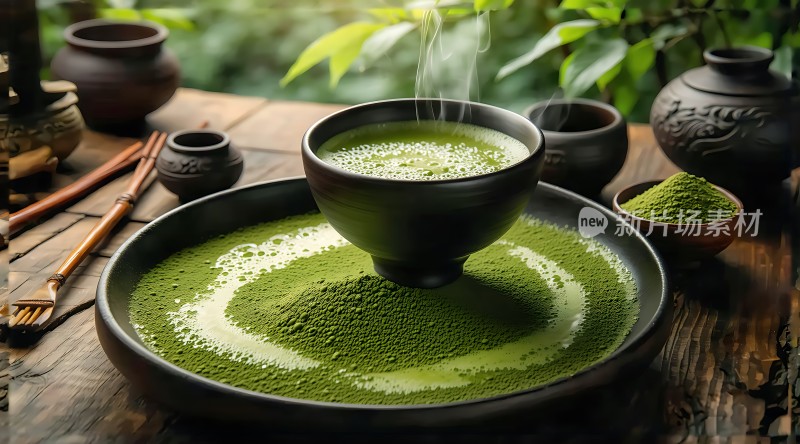 抹茶盛宴品味自然之韵