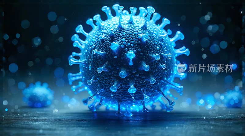 蓝色病毒入侵新片场素材
