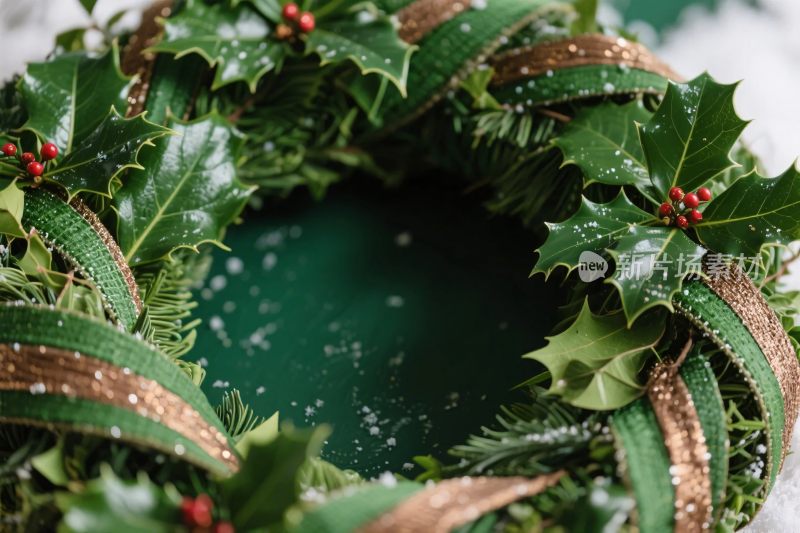 圣诞花环装饰