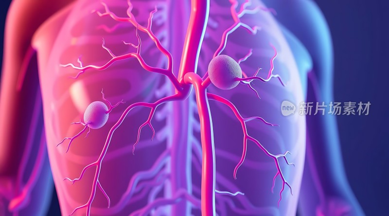 肺部血管与肿瘤